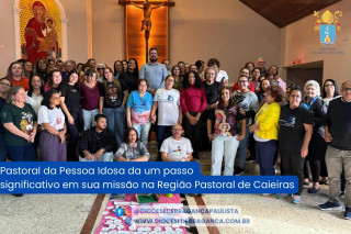 Pastoral da Pessoa Idosa da um passo significativo em sua missão na Região Pastoral de Caieiras