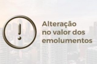 Tabela de Emolumentos - 2024